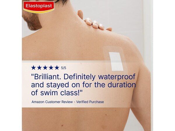 Elastoplast Sterile Waterproof Xxl Dressings 5 Strips