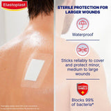 Elastoplast Waterproof Wound Pad Dressing XXL   5 per pack