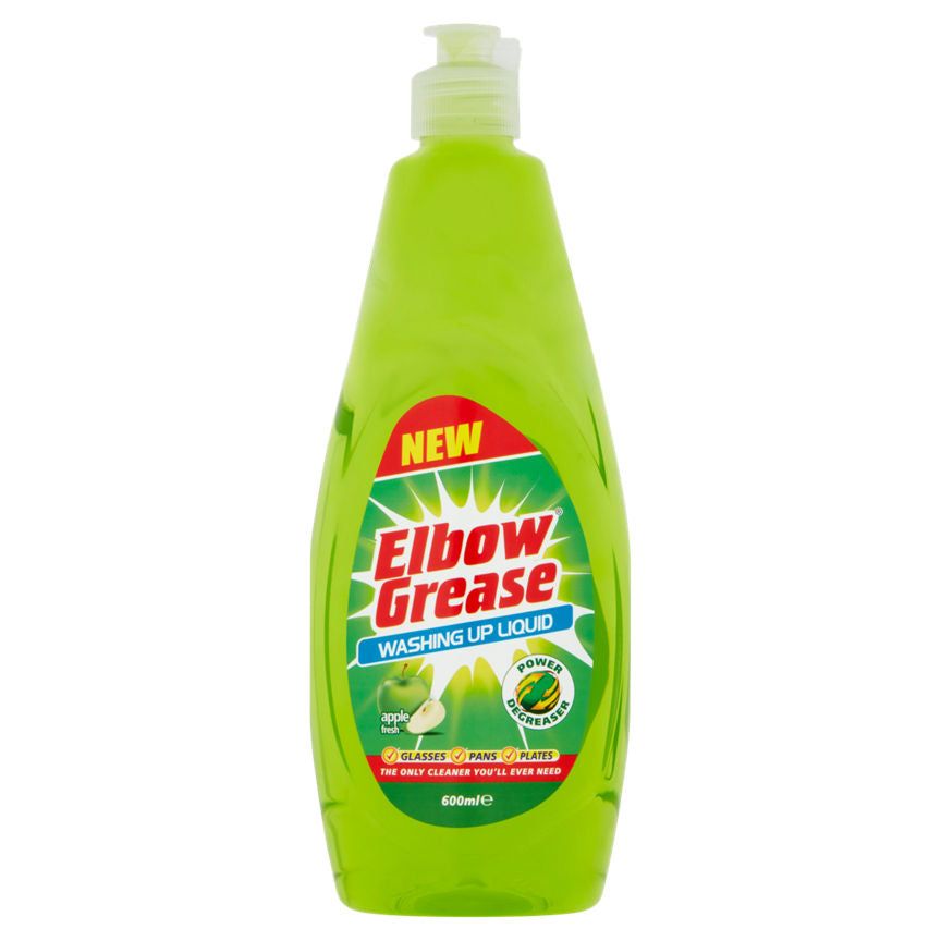 Elbow Grease Washing Up Liquid Apple Fresh