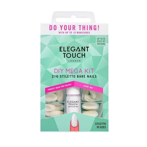 Elegant Touch Totally Bare Bumper Kit Stiletto Nails