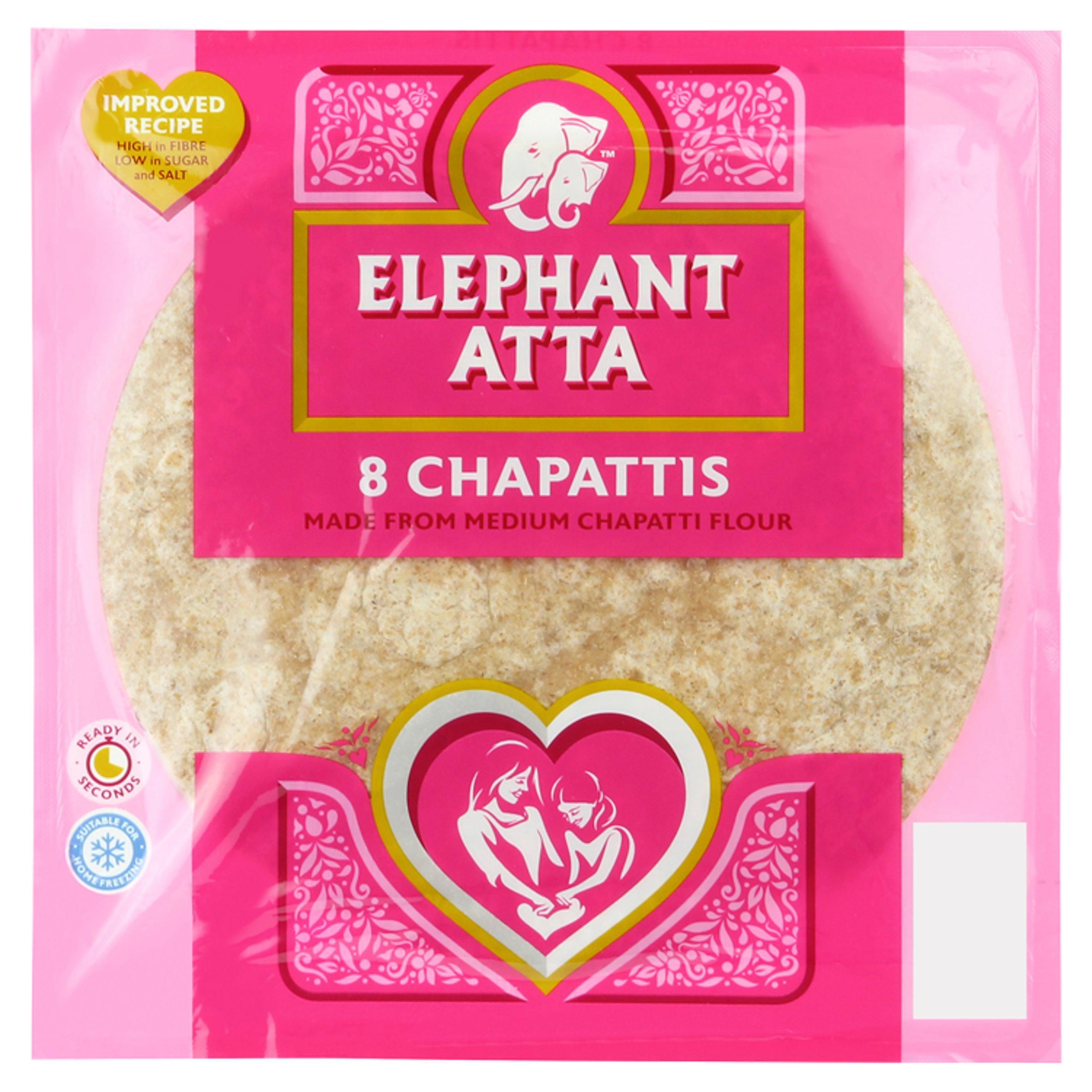 Elephant Atta Chapattis 360g