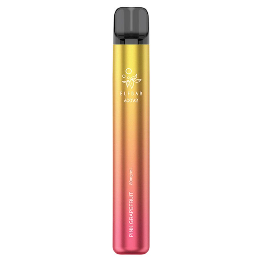 Elf Bar 600V2 Pink Grapefruit Disposable E-Cig 20mg