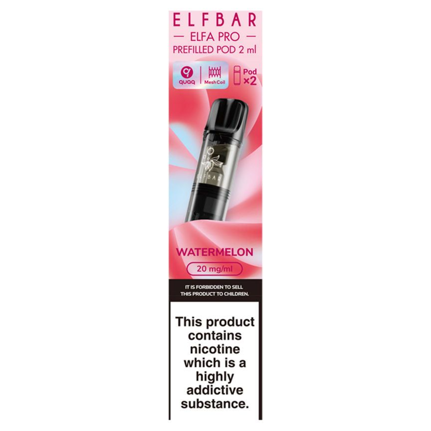 Elf Bar Elfa Pro 2 Watermelon Prefilled Pod 2ml