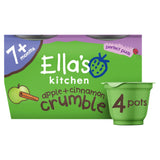 Ella's Kitchen Apple &amp;amp; Cinnamon Crumble Pudding 7 Months+ 4x80g