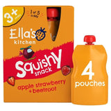 Ella's Kitchen Apple Strawberry Beet Kids Drinks Multipack Pouch 3+ Years   4 per pack