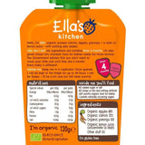 Ella's Kitchen Apples Carrots &amp;amp; Parsnips Baby Food Pouch 4+ Months   120g