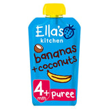 Ella's Kitchen Organic Bananas and Coconuts Baby Food Pouch 4+ Months 120g