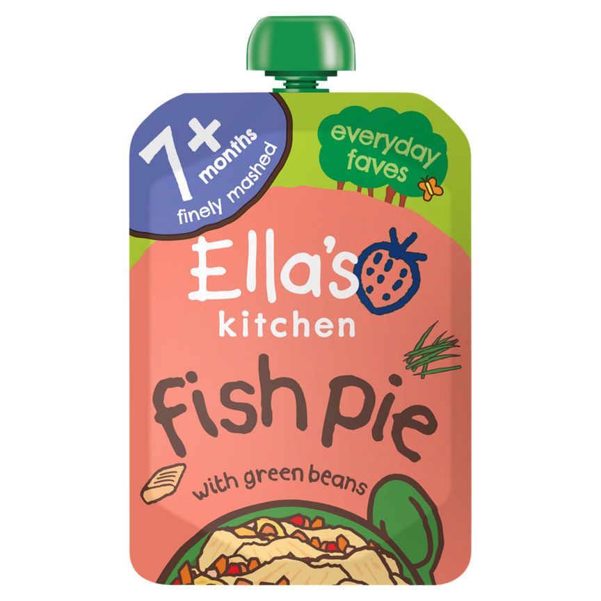 Ella's Kitchen Organic Fish Pie Baby Food Pouch 7+ Months