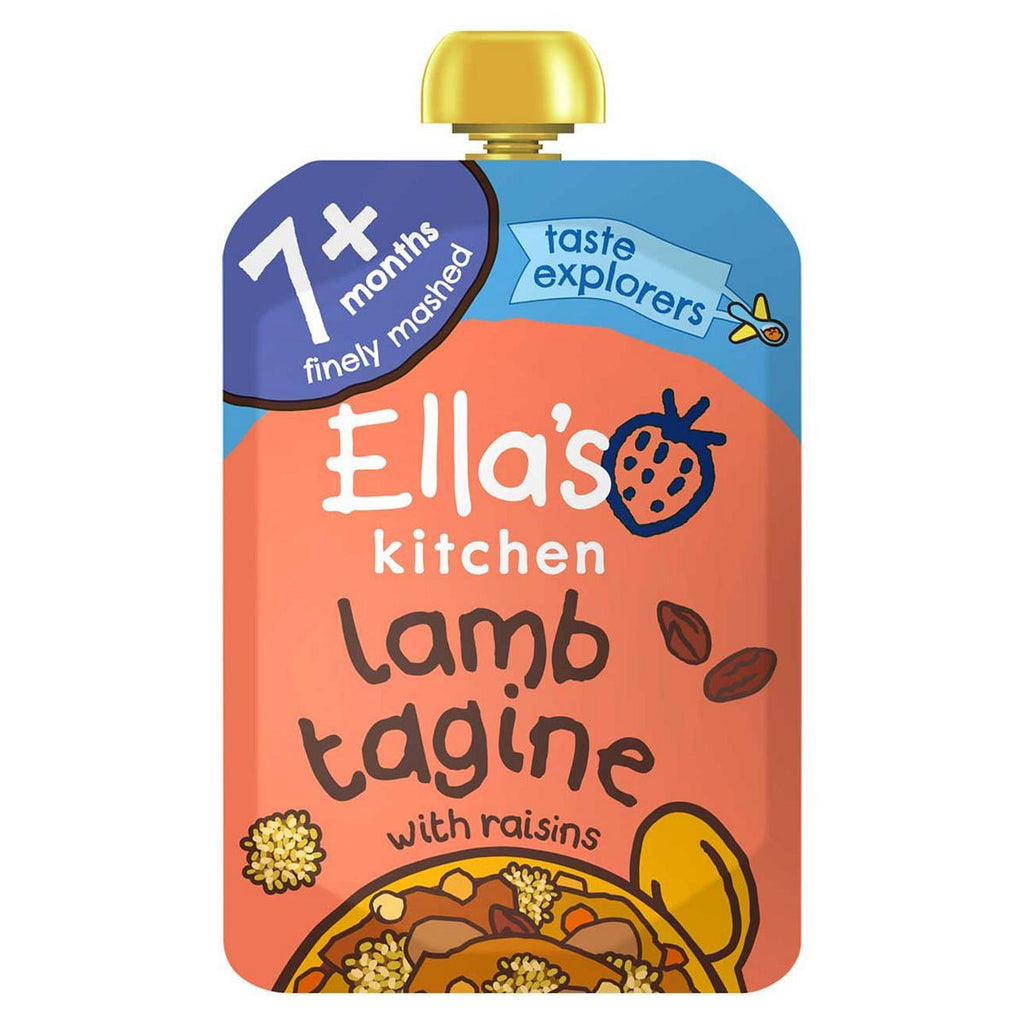 Ella's Kitchen Organic Lamb Tagine Baby Food Pouch 7+ Months 130g