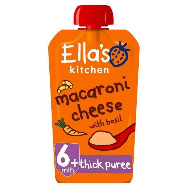 Ella's Kitchen Organic Macaroni Cheese Baby Pouch 6+ Months 120g