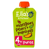 Ella's Kitchen Organic Mangoes, Pears and Papaya Baby Food Pouch 4+ Months 120g