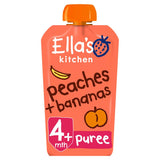 Ella's Kitchen Organic Peaches and Bananas Baby Food Pouch 4+ Months