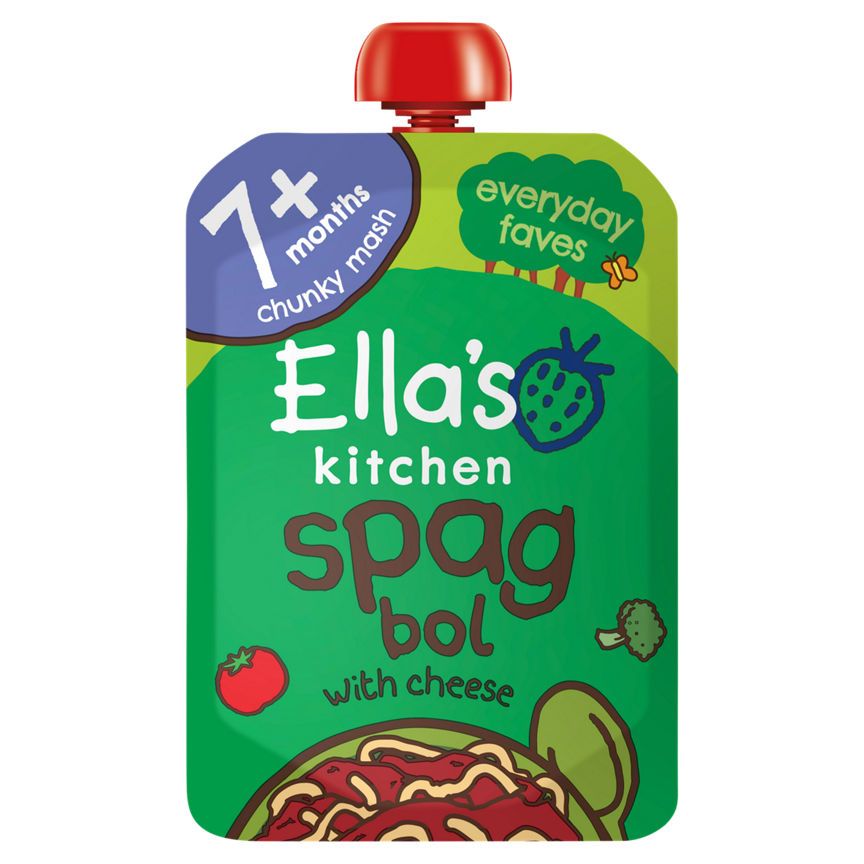 Ella's Kitchen Organic Spag Bol Baby Food Pouch 7+ Months