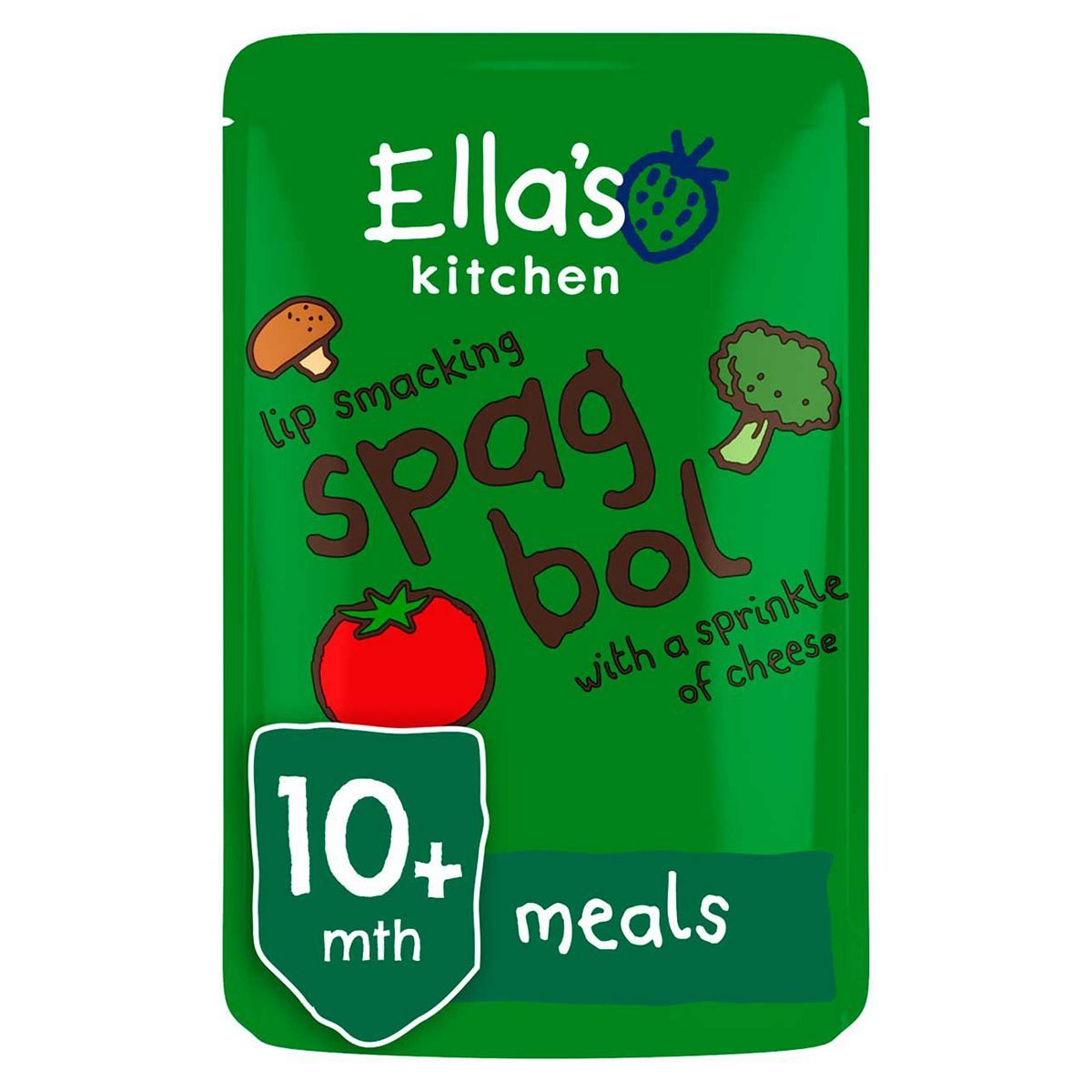 Ella's Kitchen Organic Spag Bol with Cheese Baby Food Pouch 10+ Months 190g