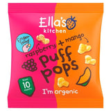 Ella's Kitchen Raspberry + Mango Puff Pops Multipack Baby Snack 10+ Months   4 x 9g