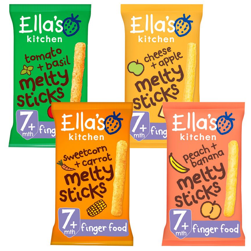 Ella's Kitchen Snacks Melty Sticks Bundle