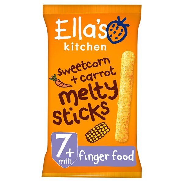 Ella's Kitchen Sweetcorn + Carrot Melty Stick 7m+ 17g