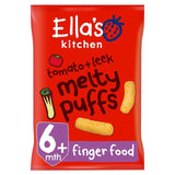 Ella's Kitchen Tomato &amp;amp; Leek Melty Puffs Baby Snack 6+ Months   20g