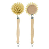 Elliott's Wooden Dish Brush with Natural Tampico Fibres