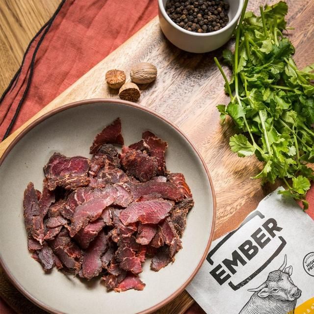 Ember Snacks Original Flavour Beef Biltong   25g