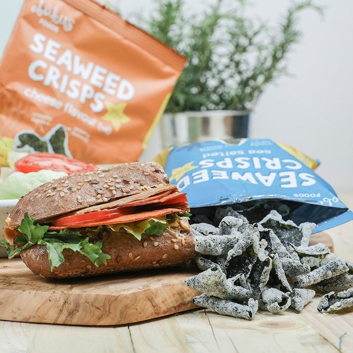 Emily Salt &amp;amp; Vinegar Seaweed Crisps 18g Cheese