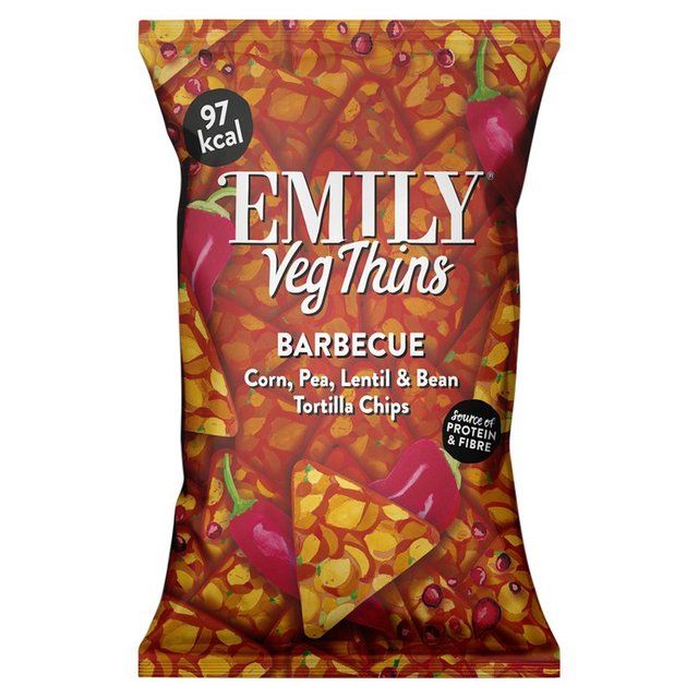 EMILY Veg Thins Barbeque Tortilla Chips   23g