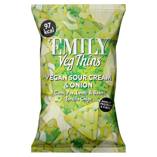 Emily Veg Thins Sour Cream &amp;amp; Onion   23g