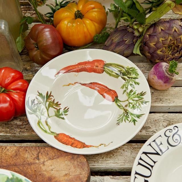 Emma Bridgewater Vegetable Garden Carrots Soup Plate