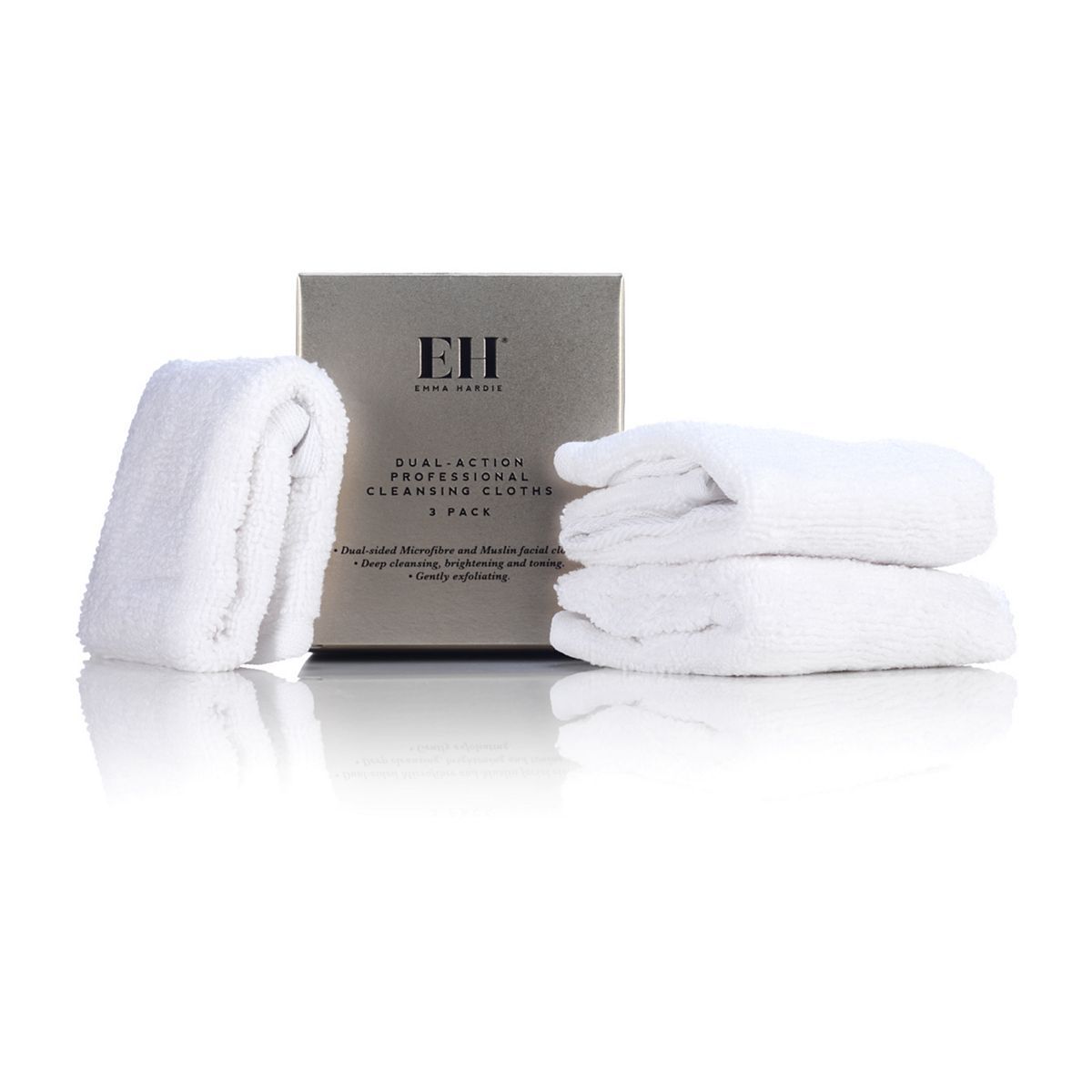 Emma Hardie Dual Action Cleansing Cloth - Pack of 3