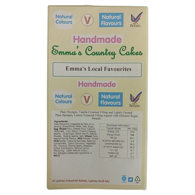 Emma's Local Favourites 6pk Cupcakes   6 per pack