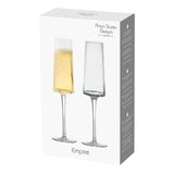 Empire Champagne Flutes   2 per pack