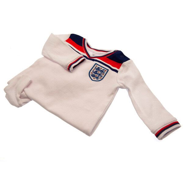 England FA Baby 1982 World Cup Retro Sleepsuit (3-6 Months)