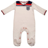 England FA Baby 1982 World Cup Retro Sleepsuit (3-6 Months)