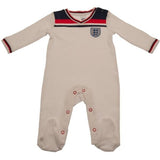 England FA Baby 82 Retro Sleepsuit (12-18 Months)