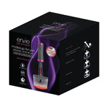 Envie Make Up Brush Cleaner and Dryer USB - Grey/Hot Pink