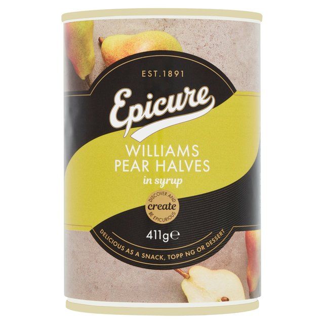 Epicure Williams Pear Halves in Syrup