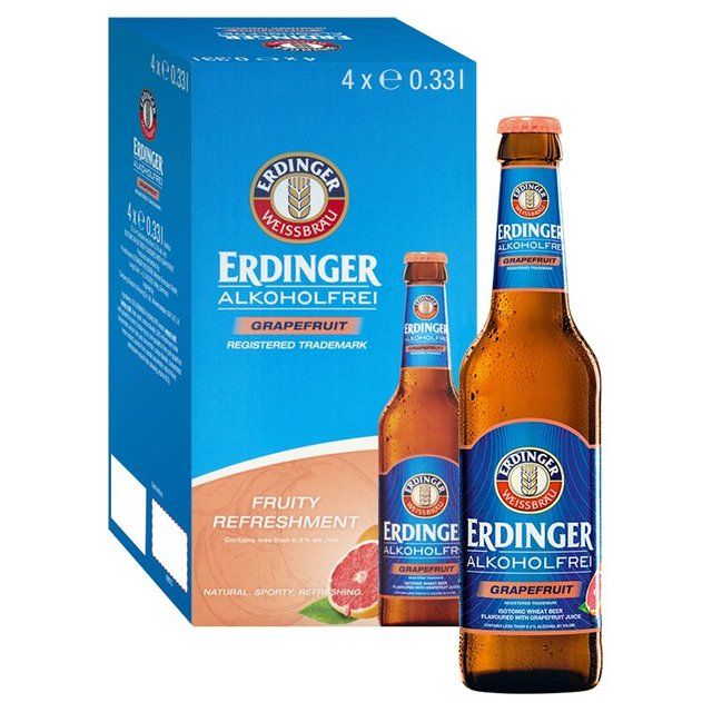 Erdinger Alkoholfrei Grapefruit Alcohol Free Beer Bottles Default Title