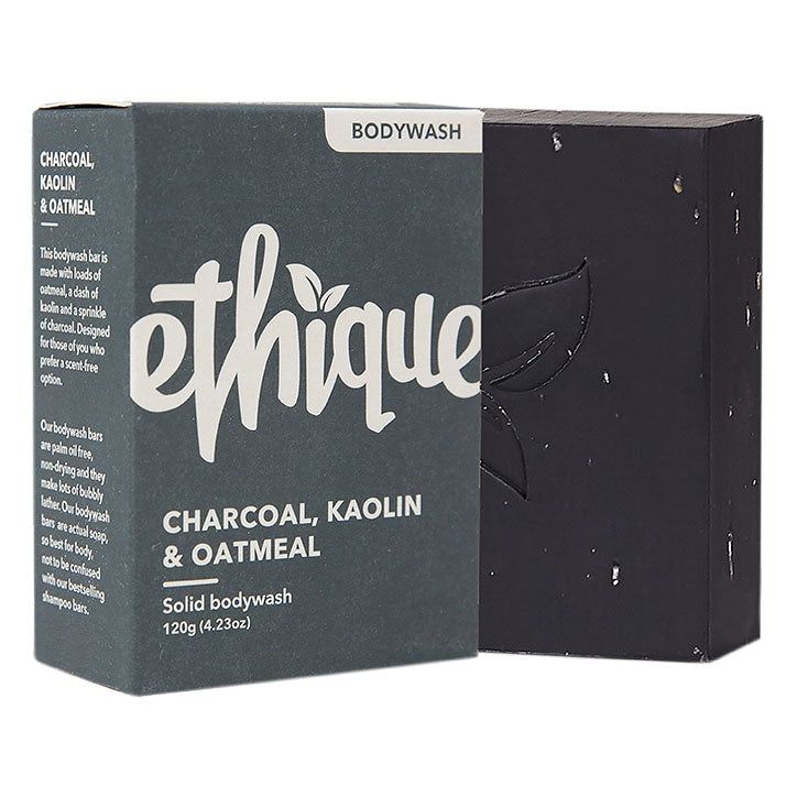 Ethique Charcoal, Kaolin &amp;amp; Oatmeal Bodywash Bar 120g