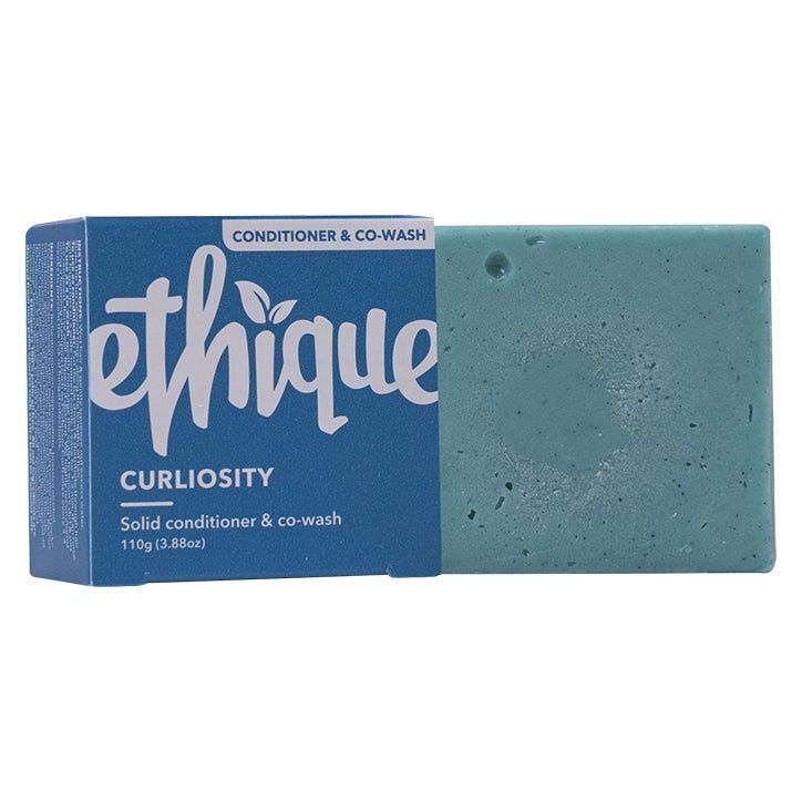 Ethique Curliosity Solid Conditioner and Co-Wash For Curly Hair