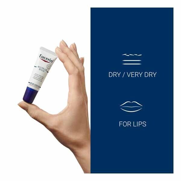 Eucerin Acute Lip Balm for Very Dry Chapped Lips 10ml