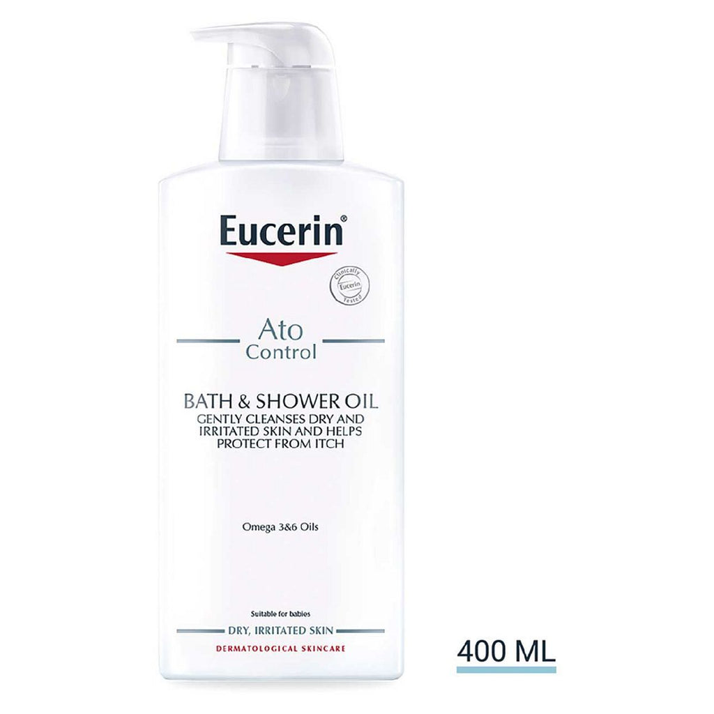 Eucerin AtoControl Bath & Shower Oil for Dry Irritated Skin 400ml