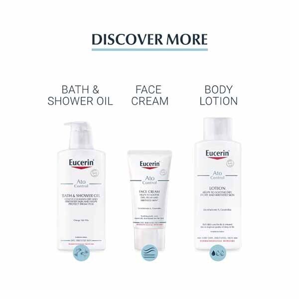 Eucerin AtoControl Bath &amp;amp; Shower Oil for Dry Skin 400ml