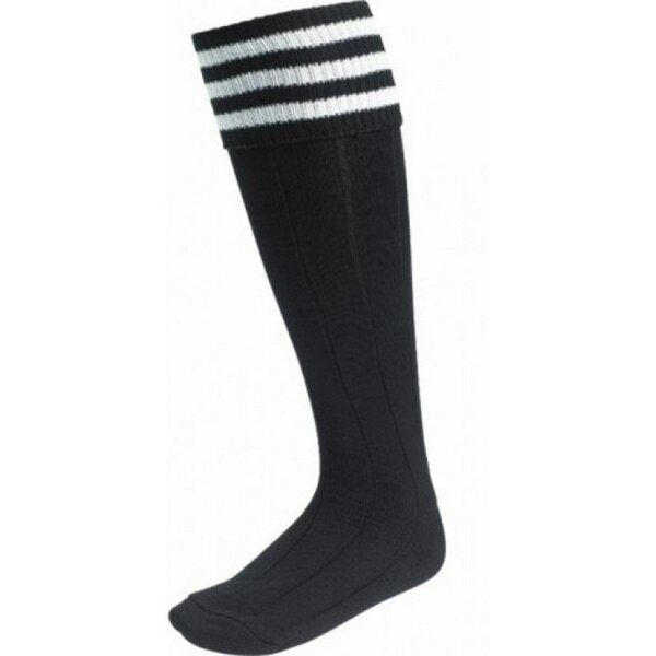 Euro Kids Stripe Detail Football Socks (3-6) Black/White