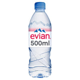 Evian Natural Bottled Mineral Still Water 500ml