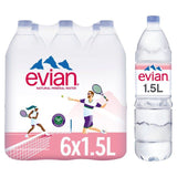 Evian Still Mineral Water   6 x 1.5L