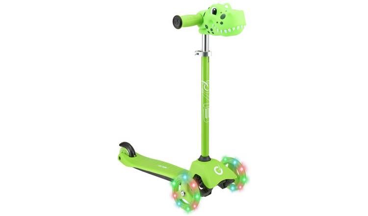 EVO Dino Mini Cruiser 3 Wheel Scooter - Green