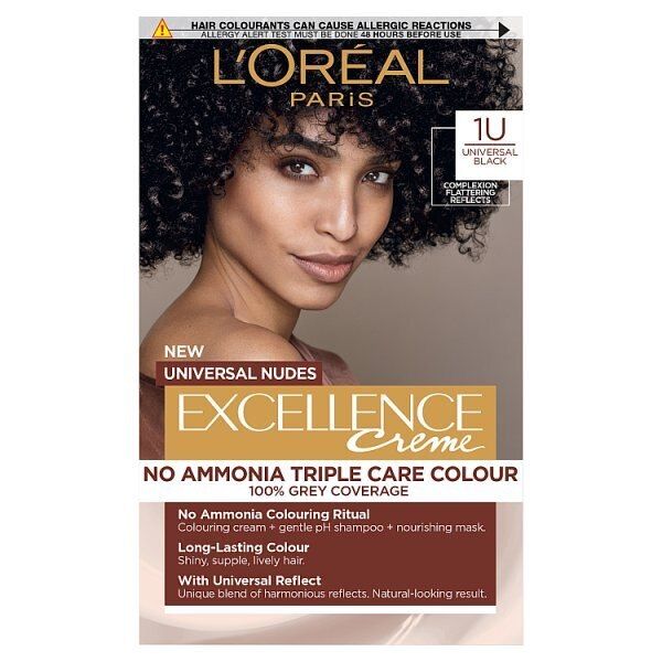 Excellence Cr&amp;egrave;me Universal Nudes 1U Black Hair Dye