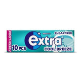 Extra Cool Breeze Sugarfree Chewing Gum 10 Pieces