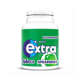 Extra Spearmint Sugarfree Chewing Gum Bottle   46 per pack