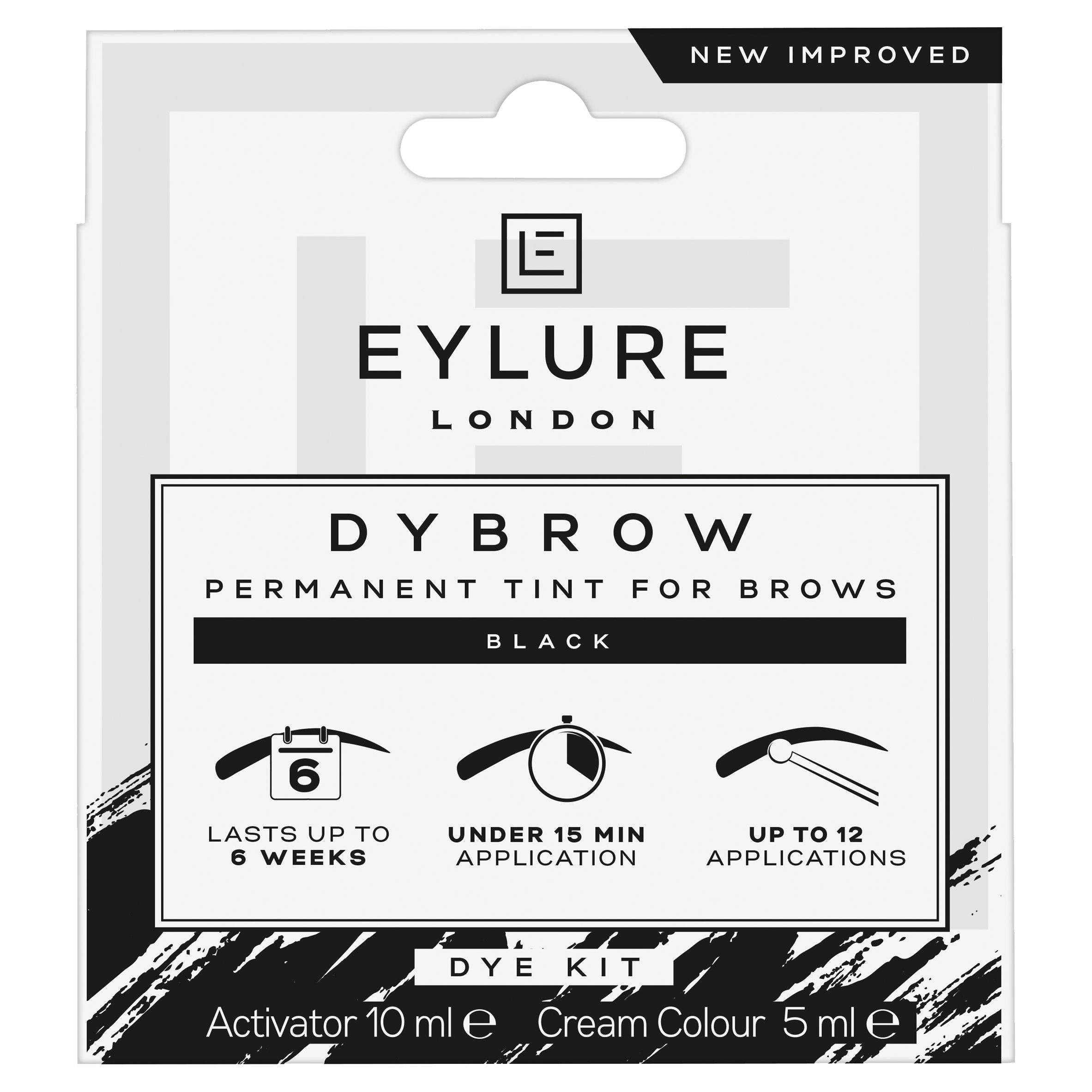 Eylure Pro - Brow Dybrow Dye Kit Black